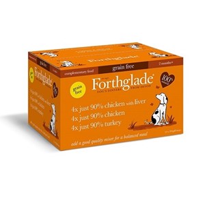 Forthglade Just Poultry Mix  Grain Free 12x 395g 