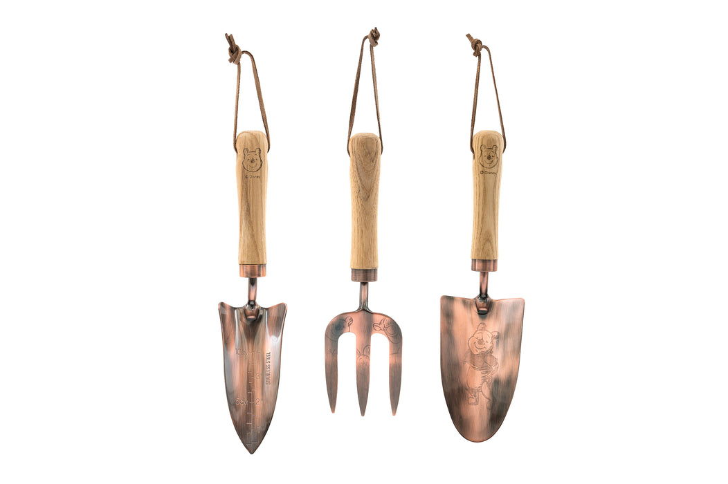 Winnie The Pooh Adult Garden Tool Set - Copper Finish - SPECIAL OFFER - EXTRA 40% OFF