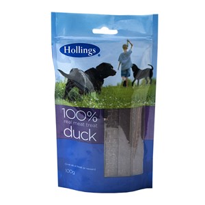 Hollings Meat Treat 100% Duck 12x100g      