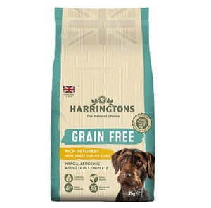 Harringtons Dog Grain Free Turkey & Sweet Potato - 2 kg      