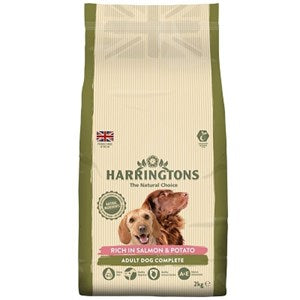 Harringtons Dog Salmon & Potato 4x2kg  - Outer     