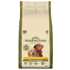 Harringtons Dog Turkey & Veg 4x2kg - Outer     