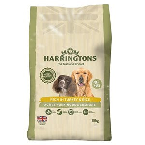 Harringtons Dog Active Worker Turkey - 15 kg     