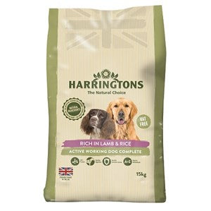Harringtons Dog Active Worker Lamb - 15 kg     