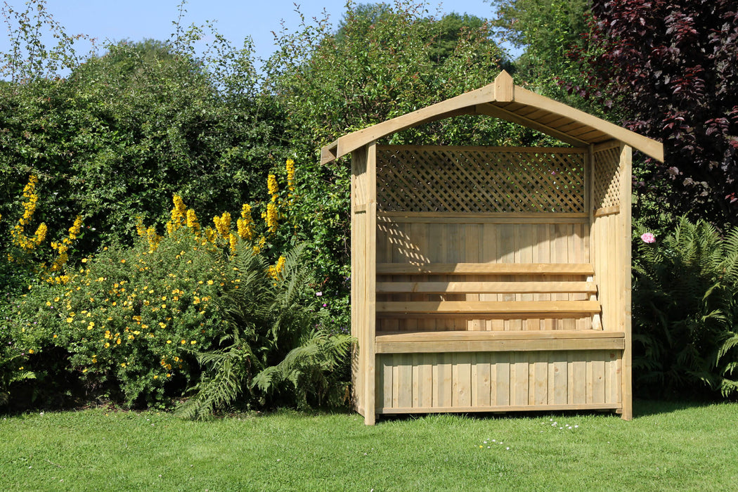 HAMPSHIRE ARBOUR with STORAGE BOX