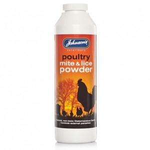 Johnsons Poultry Mite & Lice Powder 6x250g