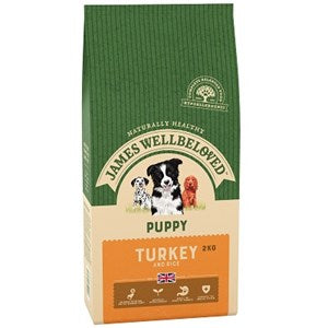 James Wellbeloved Puppy Turkey & Rice Various Sizes - MAY SPECIAL OFFER - 16% OFF