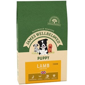 James Wellbeloved Puppy Lamb & Rice - Various Sizes - MAY SPECIAL OFFER - 16% OFF
