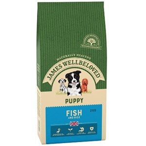 James Wellbeloved Puppy Fish & Rice - Various Sizes