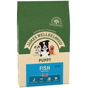 James Wellbeloved Puppy Fish & Rice - Various Sizes