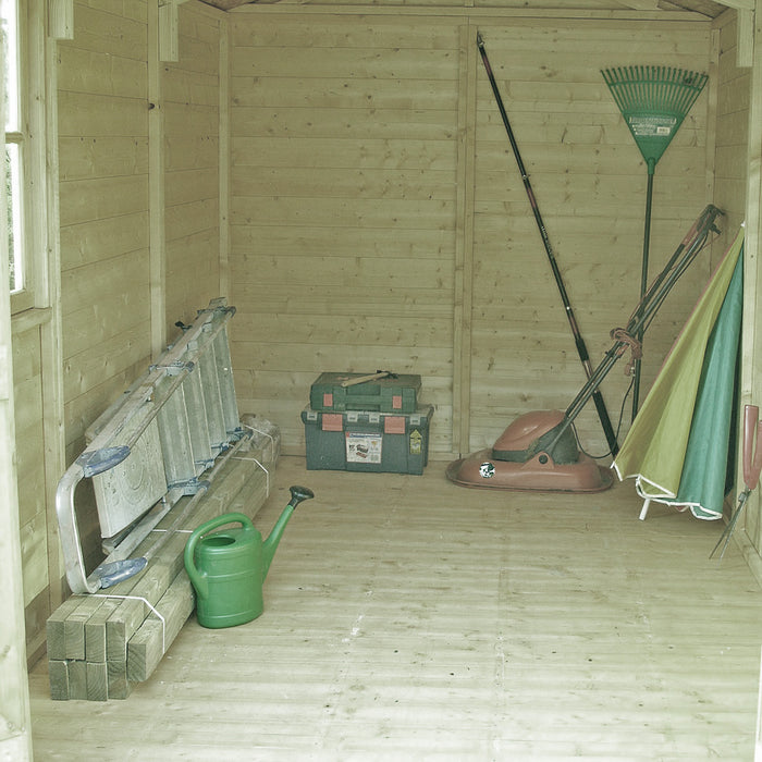 13' x 7' Jersey Double Door Shed Apex Shed