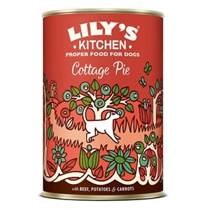 Lily's Kitchen Cottage Pie 6x 400g  - Tray      