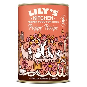 Lily's Kitchen Puppy Recipe Chicken 6x 400g - Tray      
