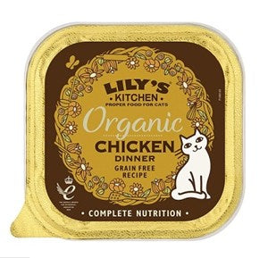 Lily's Kitchen Cat Organic Chicken19x85g - Outer     