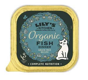 Lily's Kitchen Cat Organic Fish 19x85g - Outer     