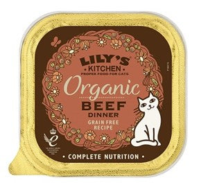 Lily's Kitchen Cat Organic Beef 19x85g - Outer     