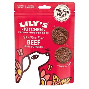 Lily's Kitchen Beef Mini Burger Treat 8x 70g