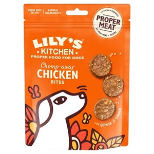 Lily's Kitchen Chicken Bites Treat 8x 70g  