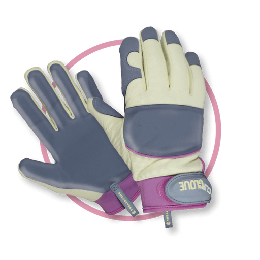 Leather Palm Gardening Gloves - Ladies