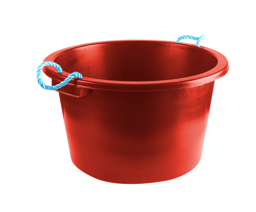 Earlswood Rope Handle Tub - Red - 40 Litre