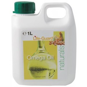 NAF Life-Guard Omega Oil Supplement for Chickens - 1 L