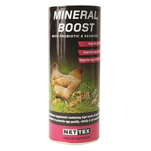 Net-Tex Mineral Boost Supplement for Laying Hens - 450 g