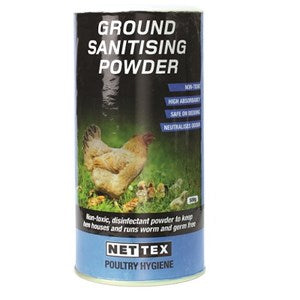 Net-Tex Ground Sanitising Disinfectant Powder for Poultry - Various Sizes