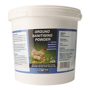 Net-Tex Ground Sanitising Disinfectant Powder for Poultry - Various Sizes