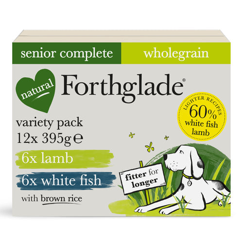 Forthglade Complete Senior Whole Grain Mix 12x395g - APRIL SPECIAL OFFER - 16% OFF