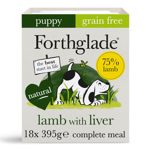 Forthglade Complete Puppy Grain Free Lamb 18x395g