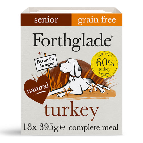 Forthglade Complete Senior Grain Free Turkey 18x395g