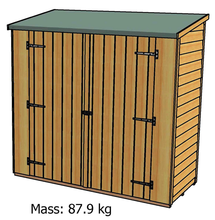 6' x 3' Pressure Treated Overlap Pent - MAY SPECIAL OFFER - 6% OFF