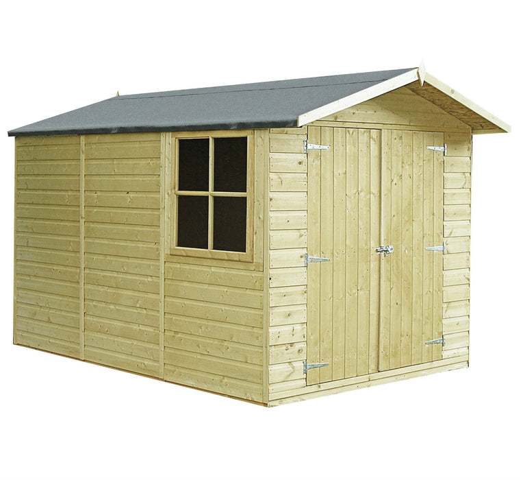 10' x 7' Pressure Treated Guernsey Double Door Shed