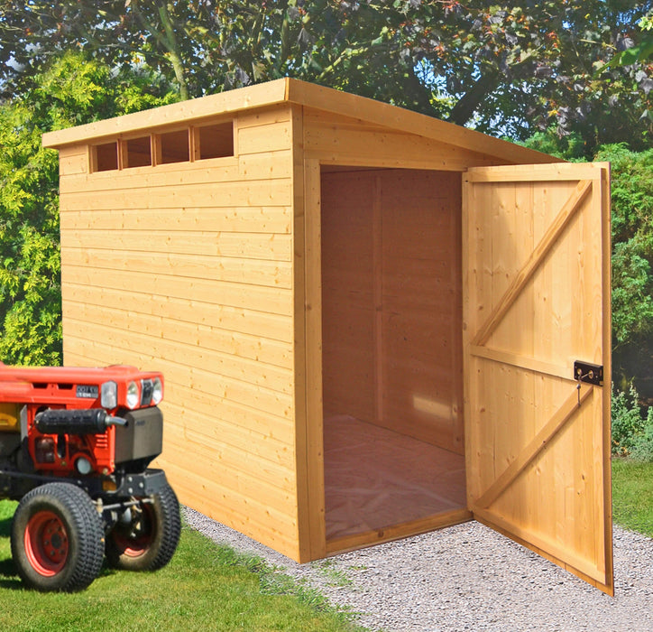Security Shed Pent 8' x 6'