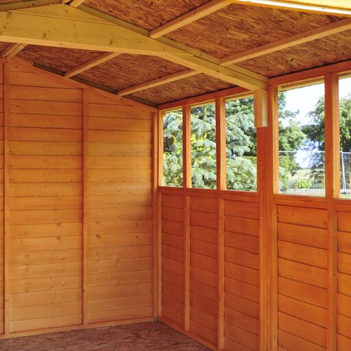 12' x 8' Overlap Double Door Shed - MAY SPECIAL OFFER - 14% OFF