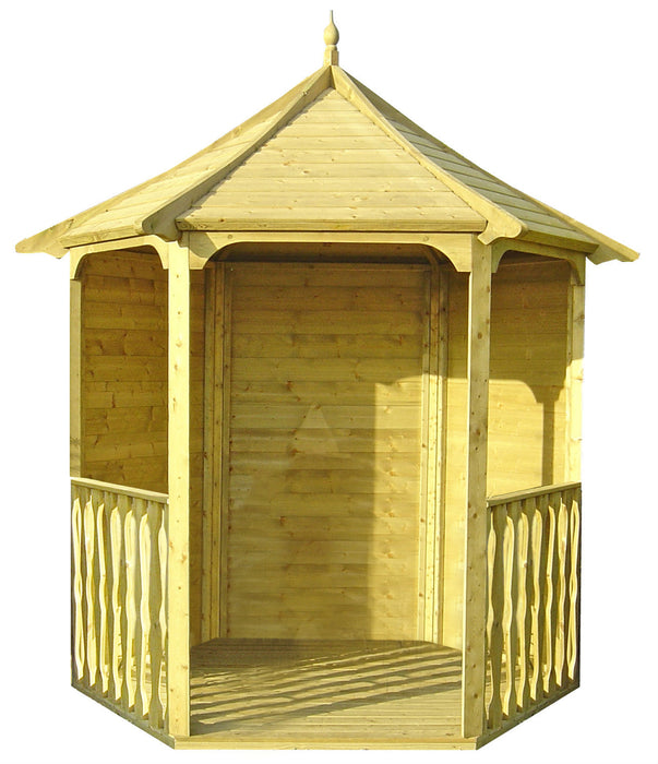 7' x 6' Pressure Treated Shire Garden Arbour - APRIL SPECIAL OFFER