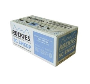 Rockies SC Sheep Mineralised Salt Lick 2x 10kg