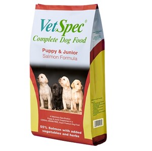 VetSpec Complete Puppy & Junior Salmon - 12 kg     