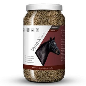 Verm-X Original Pellets Natural Herbal Supplement for Horses - 250g