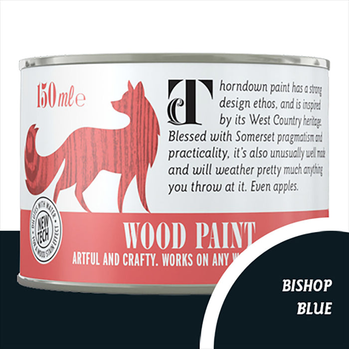 Bishop Blue Wood Paint