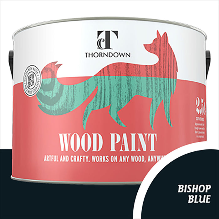 Bishop Blue Wood Paint