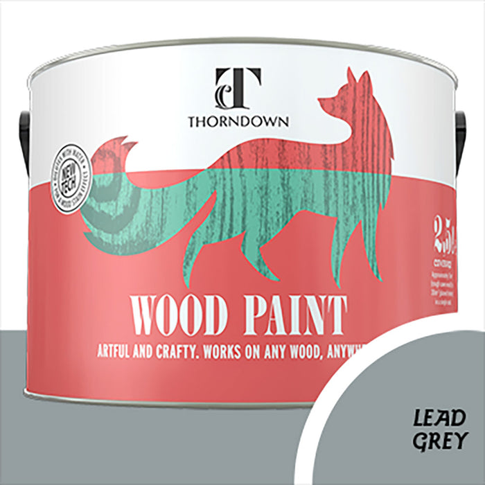 Lead Grey Wood Paint
