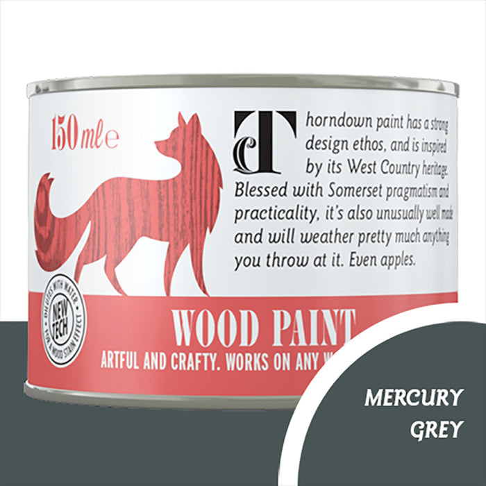 Mercury Grey Wood Paint