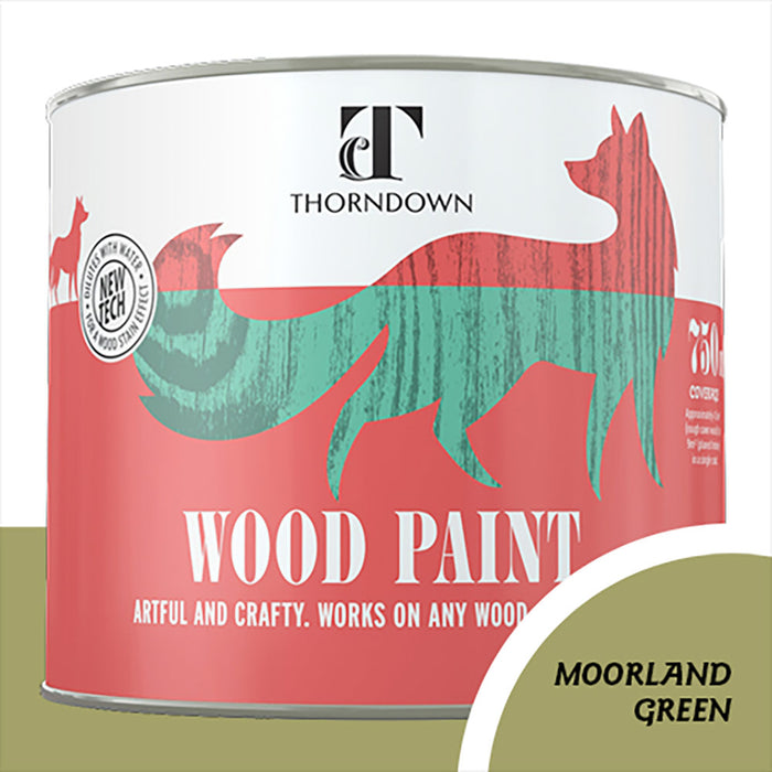 Moorland Green Wood Paint