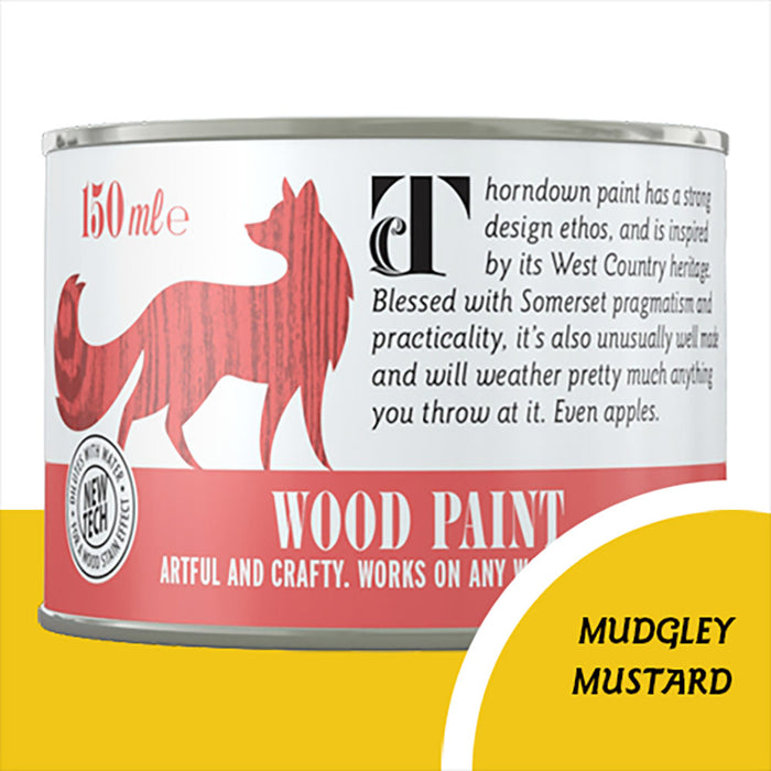 Mudgley Mustard Wood Paint
