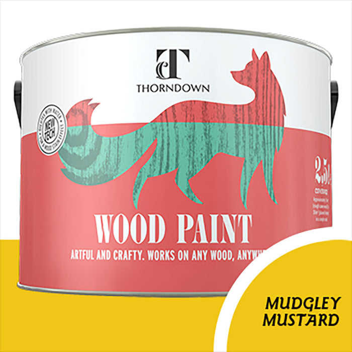 Mudgley Mustard Wood Paint