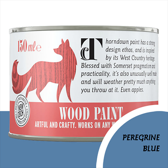 Peregrine Blue Wood Paint