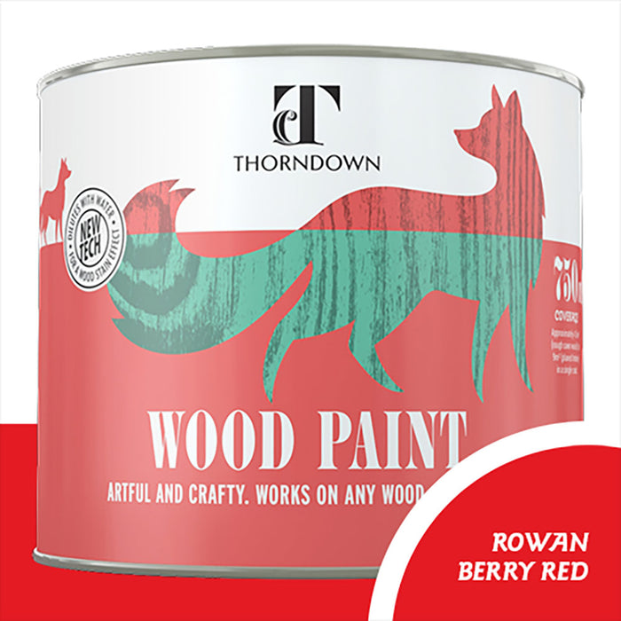 Rowan Berry Red Wood Paint