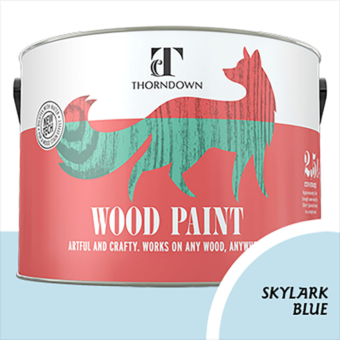 Skylark Blue Wood Paint