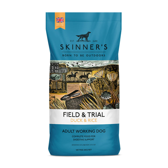 Skinners Field & Trial Duck & Rice - Various Sizes - MAY SPECIAL OFFER - 11% OFF